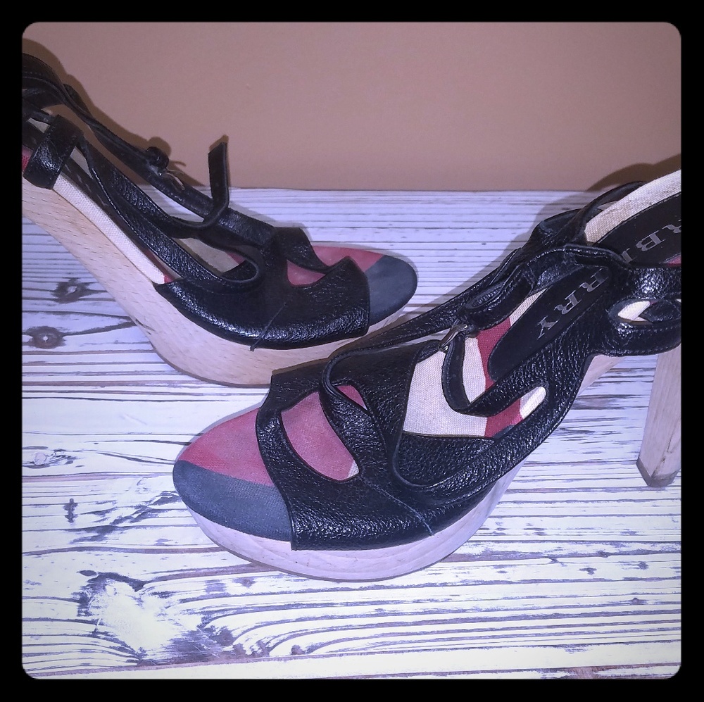 Burberry Heeled Sandals